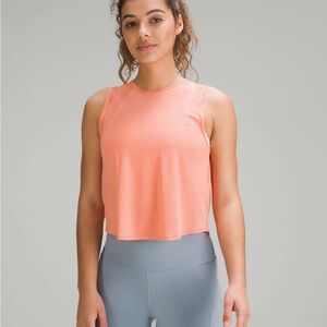Lululemon Sculpt Cropped Tank Top